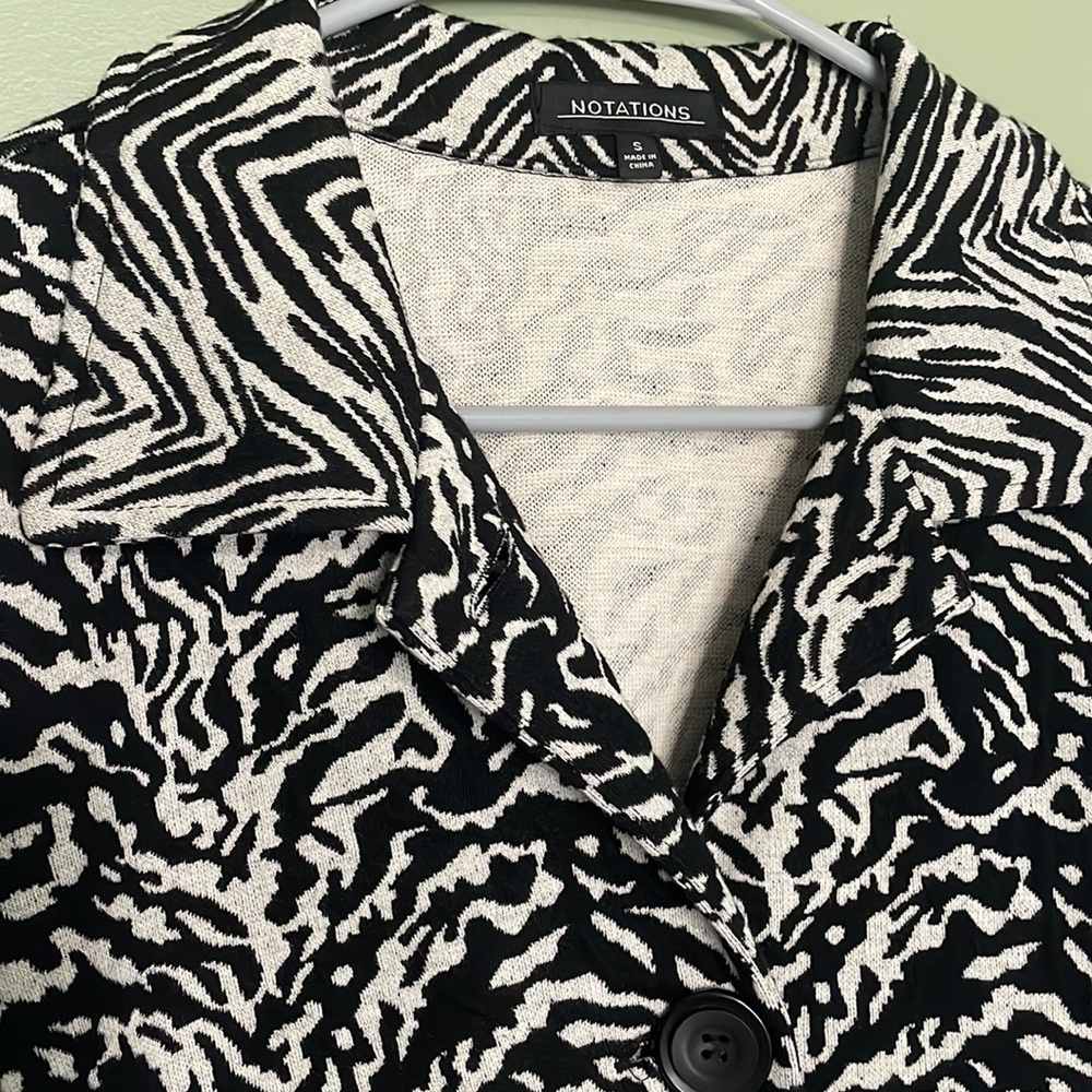 Notations Multi Patterned Jacket, Women’s Size Sm… - image 4